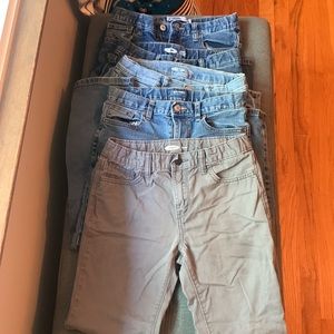5 Pairs Old Navy boys size 10 Husky Jeans